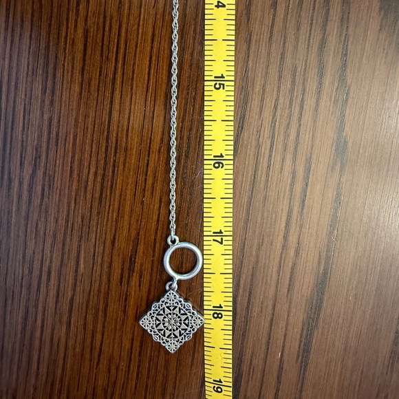 Lia Sophia gold-tone pendant necklace - Picture 6 of 7